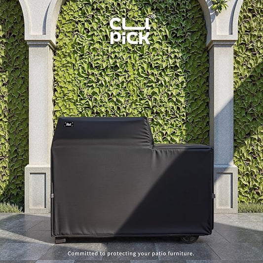 Waterproof Full-Length All Weather Grill Cover Accessory for Traeger Woodridge Pellet Grill and Smoker TFB86MLH,Tear & Fade Resistant Windproof Grill Cover with Buckle,Drawstring,Black