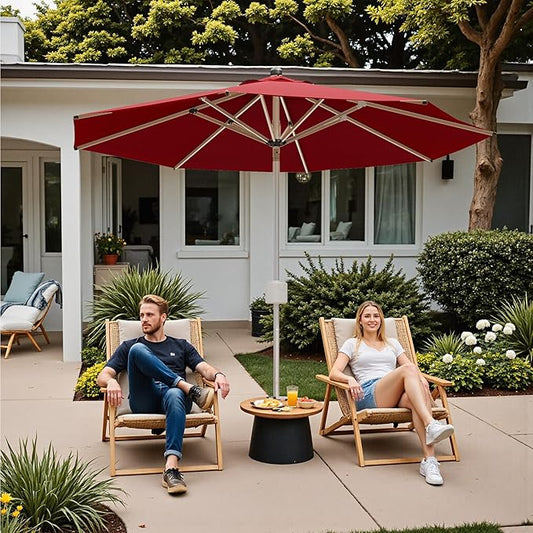 Patiowell Motorized Patio Umbrella