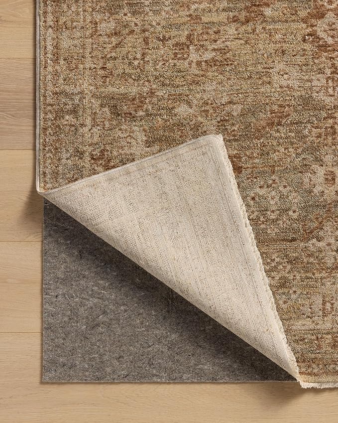 Loloi Magnolia Home by Joanna Gaines Junie Collection JUE-03 Spice/Multi 2'-0" x 3'-0", .38" Pile Height, Accent Rug