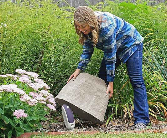 Emsco Group 8282-1 Natural Sandstone Look – Medium – Lightweight – Easy to Install-16.5x20x15 Landscape Rock