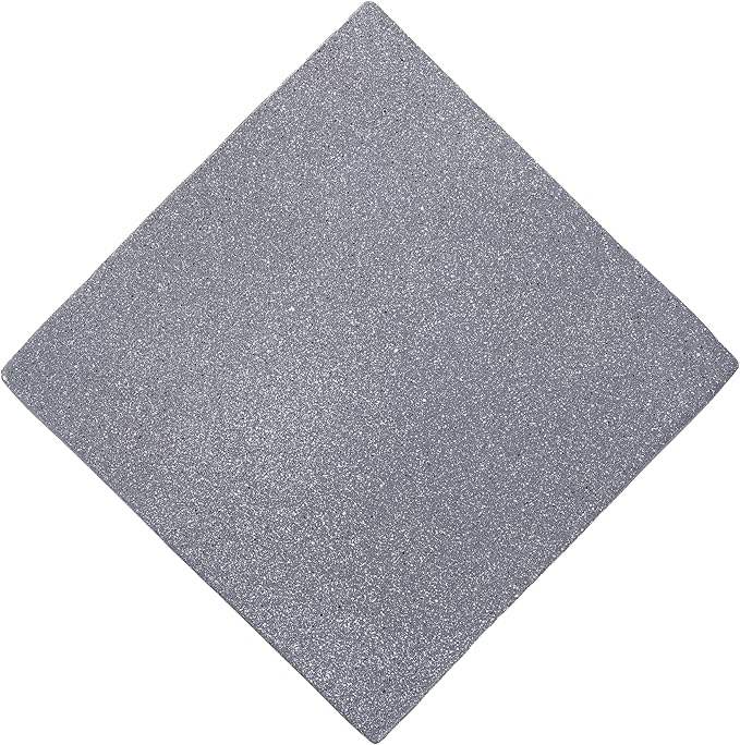 JONATHAN Y TBL1104B Adrian 20.75" Contemporary Minimalist Square Indoor/Outdoor Accent Table Modern, Mid-Century, Art Deco, Contemporary, Patio, Garden, Bathroom, Living Room, Gray Terrazzo Finish
