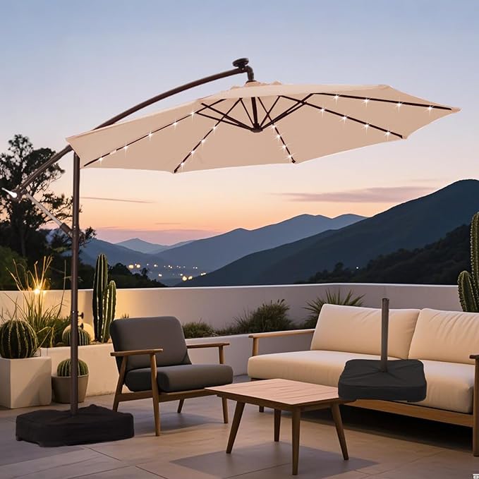 Blog Post Outline: Why Choose a Solar LED Patio Umbrella for Summer Evenings?