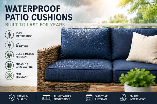 How to Choose Waterproof Patio Cushions That Last for Years
