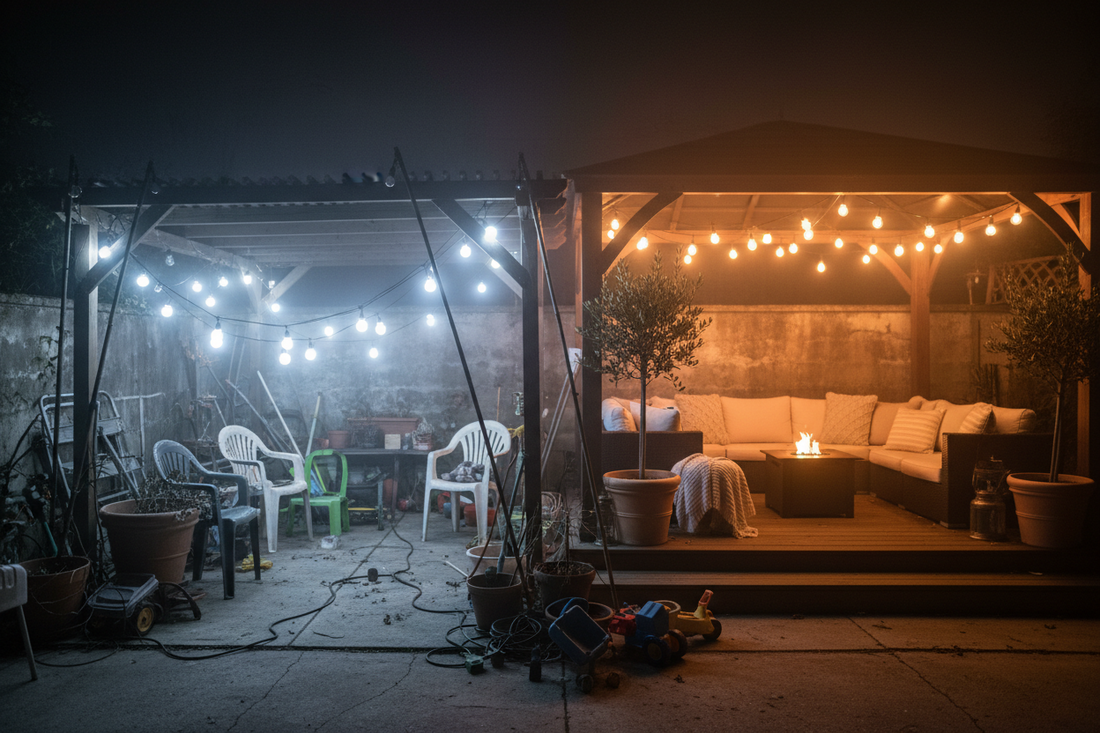 Why Your Outdoor String Lights Look Cheap (5 Mistakes to Avoid)
