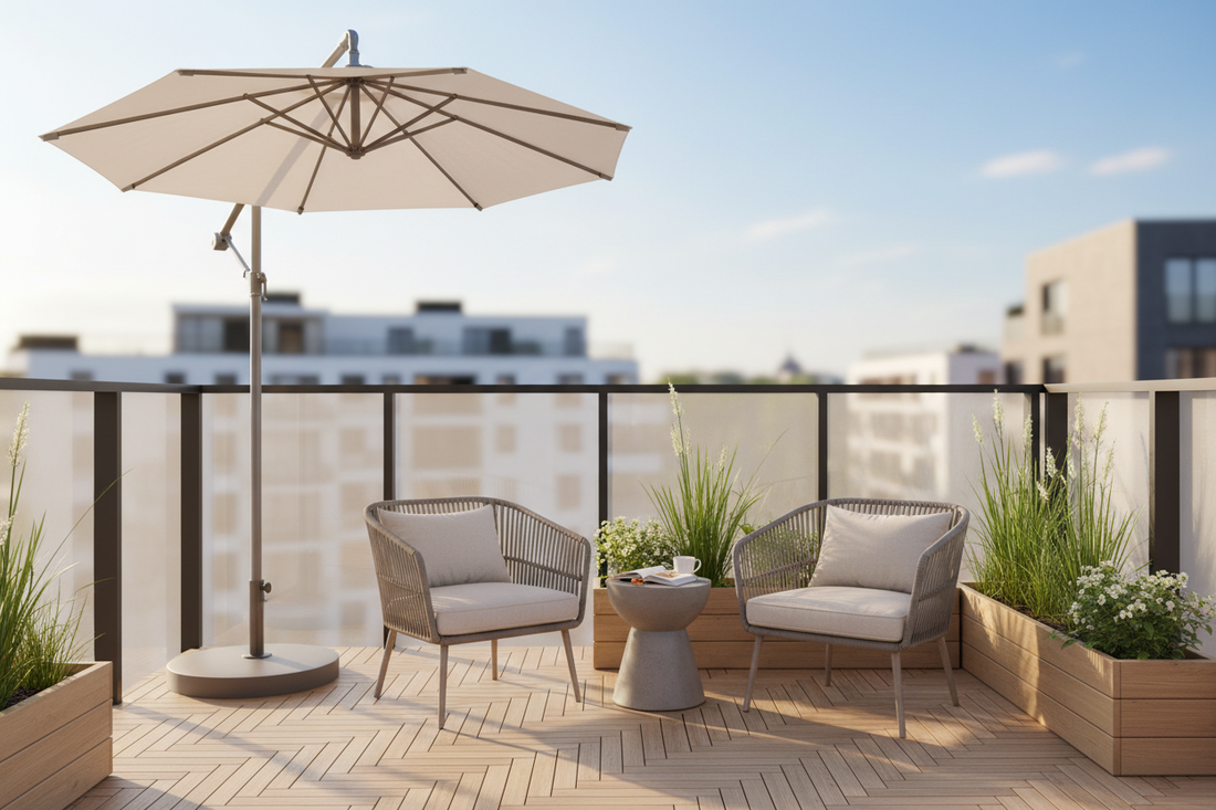 Best Patio Umbrellas for Small Spaces (2026 Compact Guide)
