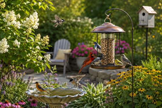 Where to Hang a Bird Feeder for the Best Results