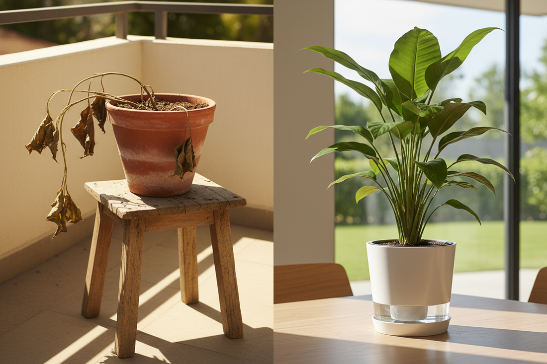 Best Self Watering Planters for Busy People Easy Plant Care Solution
