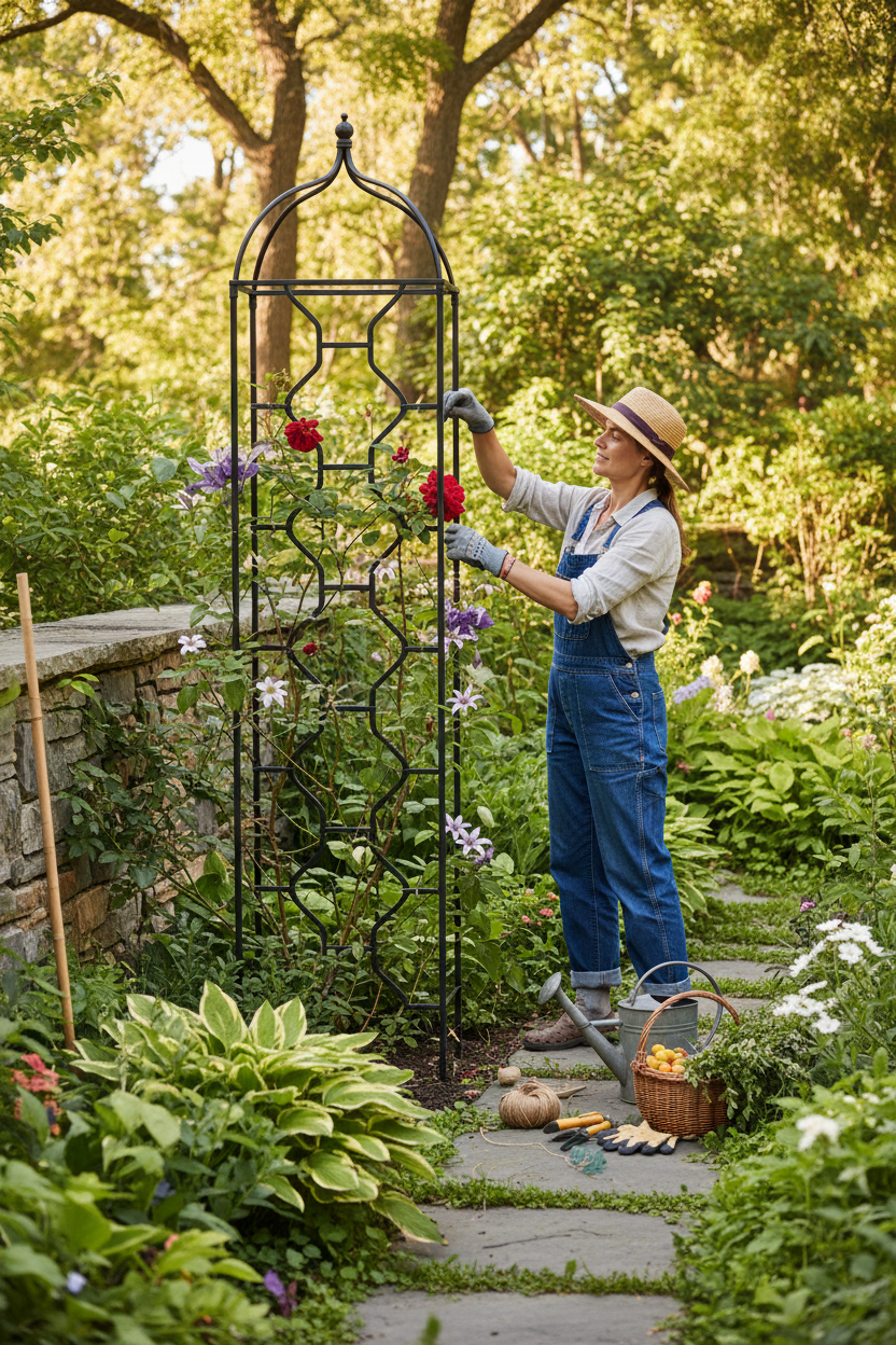 Best Plants for Garden Trellises: 15 Climbing Plants That Thrive in Any Backyard