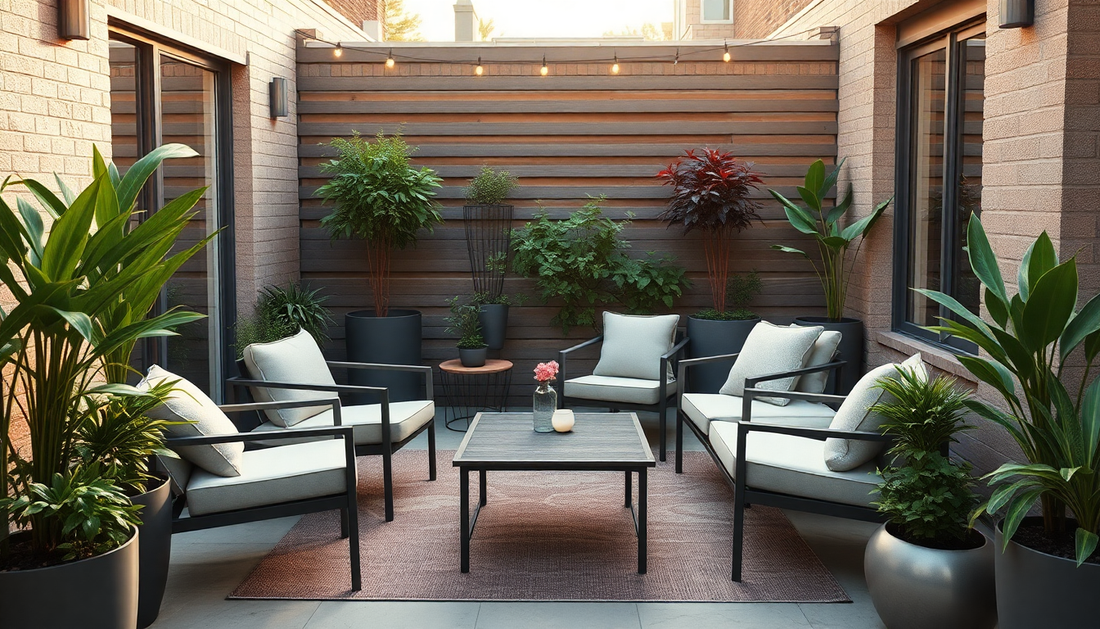 Small Patio, Big Style: Decorating Ideas That Work