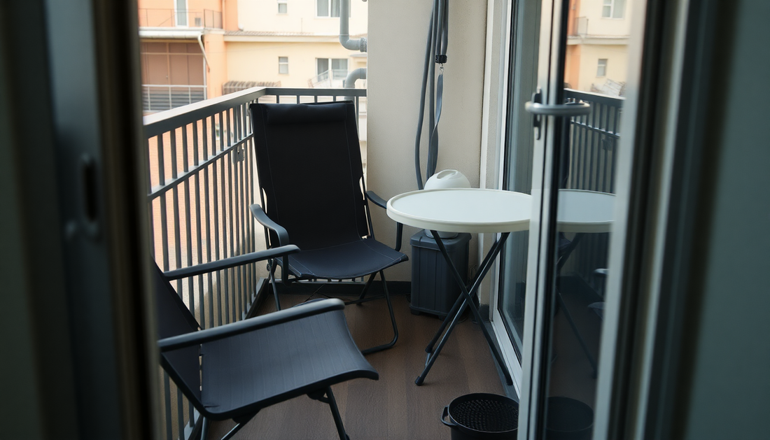 Small Patio & Balcony Furniture Ideas That Save Space