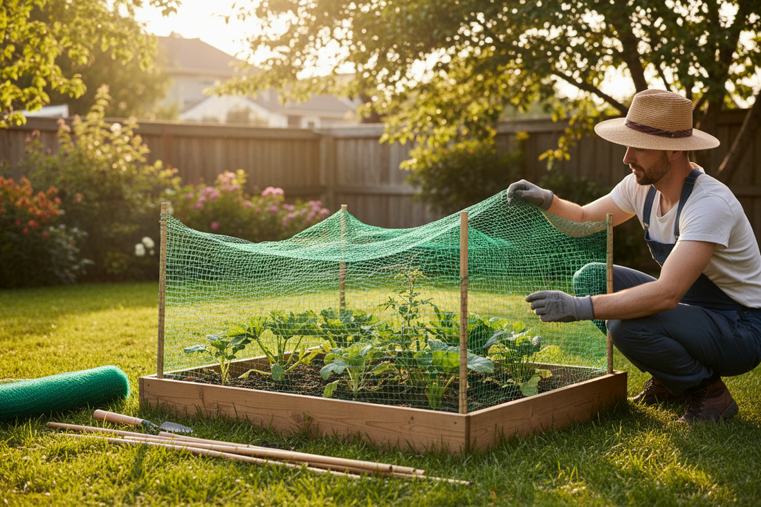 How to Use Garden Netting (Beginner Guide That Actually Works)