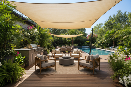 Best Shade Sails for Patios: Stay Cool Without a Bulky Umbrella