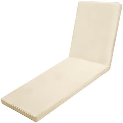 Outdoor Chaise Lounge Cushions for Patio, 72"x22"x3" Lounge Chair Cushions, Waterproof Replacement Seat Cushions for Outdoor Furniture