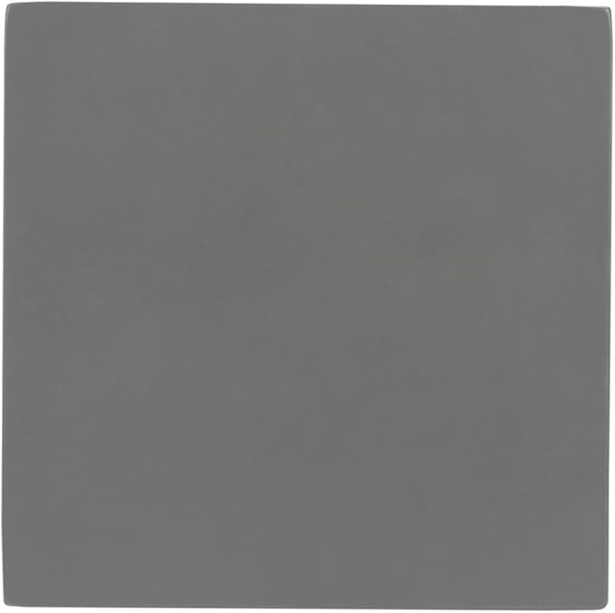 SAFAVIEH Outdoor Collection Zen Mushroom Modern Dark Grey Concrete Accent Table (Fully Assembled)