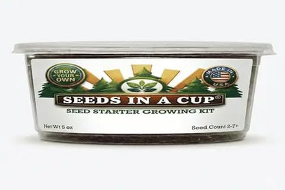 Seeds In A Cup® Lilac Grow Kit | Complete Seed Starter Set for Purple Flowering Lilac Bush | Includes Planter, Nutrient-Rich Soil & Non-GMO Seeds | Indoor Gardening Gift | Eco-Friendly Plant Kit