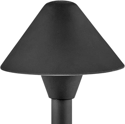 Hinkley Springfield 16016BK-LL Mini LED Low Voltage Landscape Pathway Light - 12v, Dimmable, Aluminum - Black