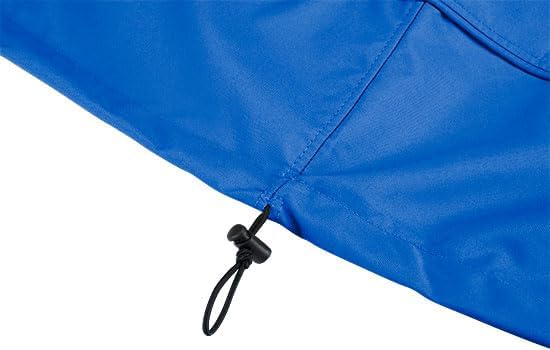 Eevelle Meridian Patio Oval Table Cover with Marine Grade Fabric - Waterproof Outdoor Table Cover - Furniture Set Covers for Dining Table - Easy to Install - (25.5" H x 70" L x 48" W, Royal Blue)