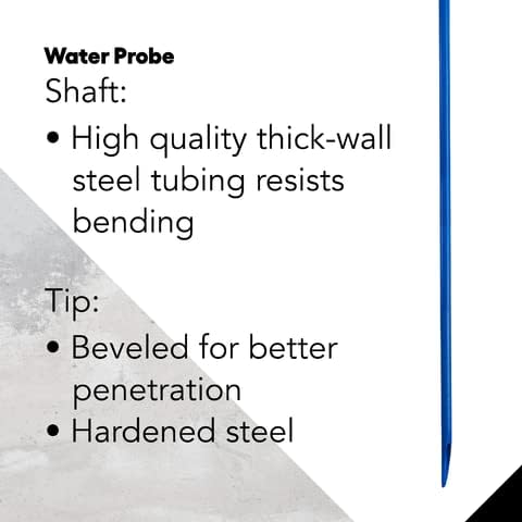 T&T Tools 60 Inch Water Probe - Steel Deep Root Irrigator for Trees - Professional Drip Irrigation Tool with Self Drilling Tip- Brass Valve -Deep Drip Watering Stakes for Efficient Deep Root Hydration