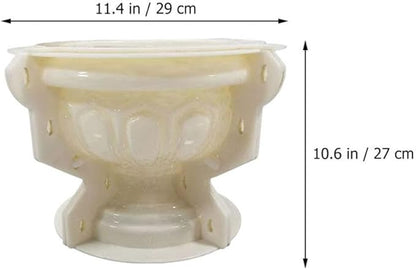 Planter Mold Pot Plastic Mold Concrete Clay Succulent Planter Large Urn Epoxy Mould Pot Making DIY Vase