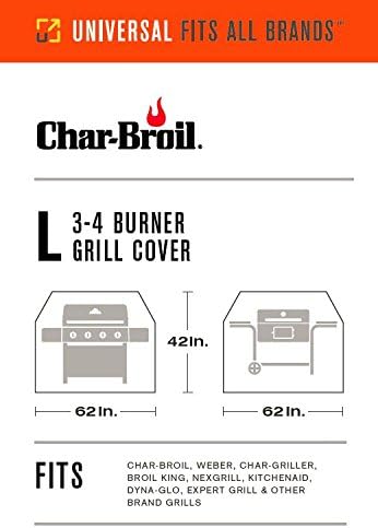 Char-Broil 3-4 Burner Large Basic Grill Cover