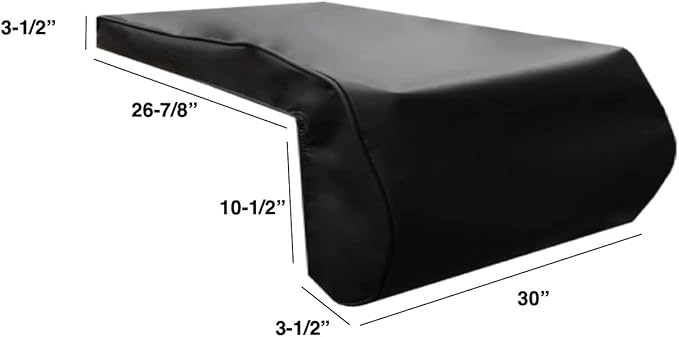 Windproof Covers 30 inch Heavy Duty Premium Vinyl Cover to fit DCS Griddle Built-in