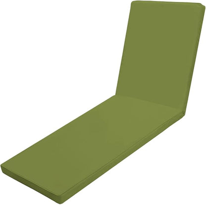 Outdoor Chaise Lounge Cushions for Patio, 72"x22"x3" Lounge Chair Cushions, Waterproof Replacement Seat Cushions for Outdoor Furniture