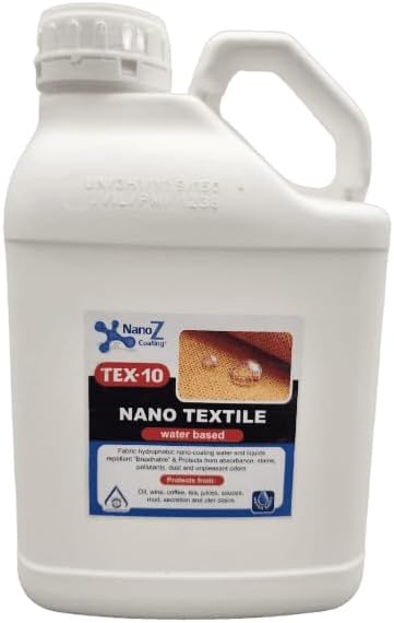 Fabric Protector Spray for Upholstery, Clothes, & Shoes. Water & Stain Repellent for Couch, Car Seats, Rugs & Outdoor Furniture – Long-Lasting Waterproof Protection, Green Label Certified (1 Gallon)
