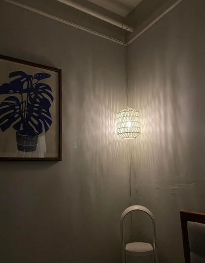 Plug in Pendant Light, Industrial Hanging Light with Plug in Cord Hemp Rope On/Off Switch Farmhouse, Vintage Pendant Light Fixture, Hanging Lamps for Dining Room