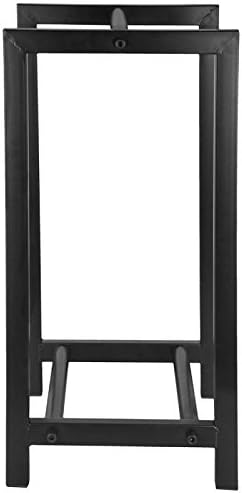 Esschert Design FF232 Wood Storage/Carrier - Powder Coated Steel
