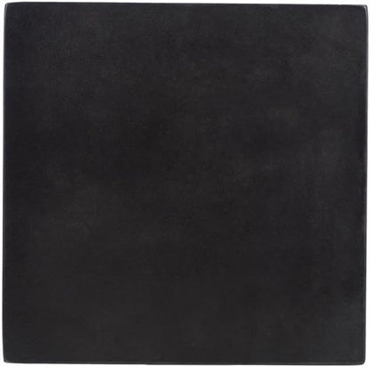 SAFAVIEH Outdoor Zen Black Mushroom Modern Concrete Accent Table