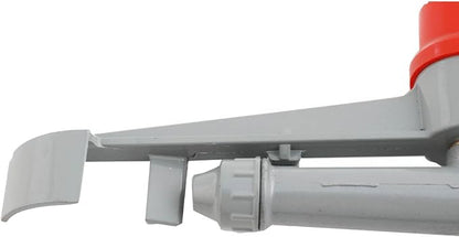 1.0" Agriculture Farm Irrigation Sprinkler Lawn Sprinkler Irrigation Spray Gun Large-Area Watering Spray 360° Rotary Farm Lawn Garden Irrigation, Pack of 2