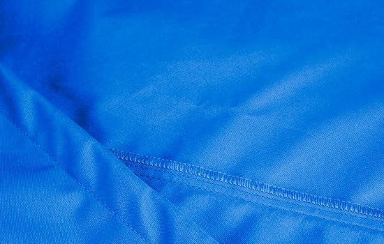 Eevelle Meridian Patio Oval Table Cover with Marine Grade Fabric - Waterproof Outdoor Table Cover - Furniture Set Covers for Dining Table - Easy to Install - (25.5" H x 70" L x 48" W, Royal Blue)