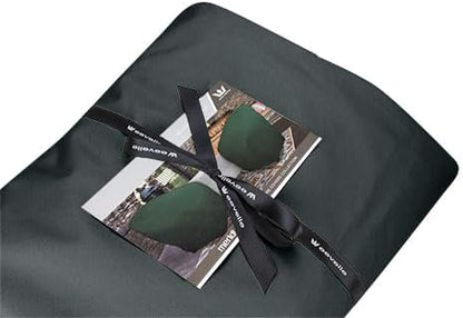 Eevelle Meridian Patio Oval Table Cover with Marine Grade Fabric - Waterproof Outdoor Table Cover - Furniture Set Covers for Dining Table - Easy to Install - (25.5" H x 60" L x 36" W, Charcoal Gray)