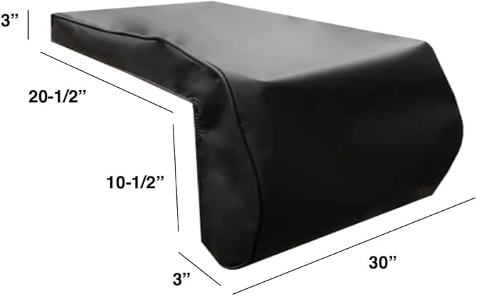 Windproof Covers 30 inch Heavy Duty Premium Vinyl Cover to fit Coyote Flat Top Griddle Built-in