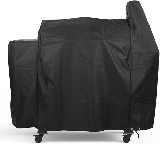 ZJYWSCH Grill Cover for Pit Boss Savannah Onyx Edition Wood Pellet Grill PB1500NX 600D Heavy Duty Waterproof Pit Boss Savannah Onyx 1500 Grill Smoker Cover