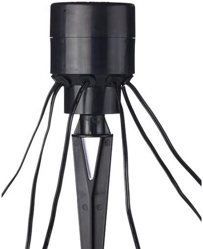 12V Brass LED Landscape Lighting Kit (6 Outdoor Spotlights, 2 Path Lights) with 100W Low Voltage Transformer for House, Yard, Lawn, Pathway, Walkway, Garden, Driveway or Patio