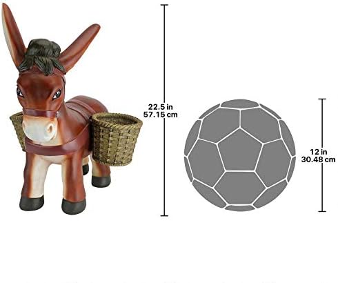 Design Toscano Pancho the Burro Planter Sculpture