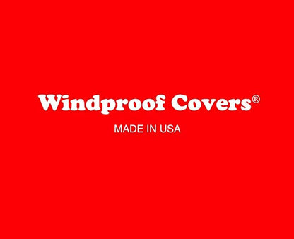 Windproof Covers 52 inch Heavy Duty Premium Vinyl Grill Cover to fit Grand Turbo Built-in Grill
