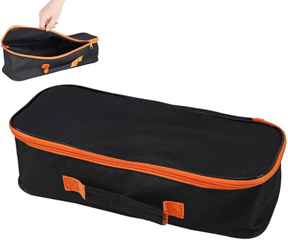 Open Top Tool Tote,Wide Mouth Open Power & Hand Tools Bags Organizer for Men Women (16 Inch)