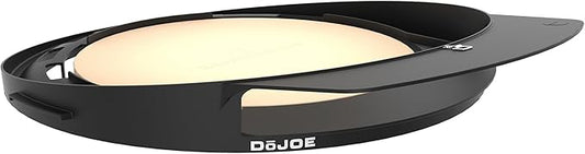 Kamado Joe DōJoe Pizza Oven Kamado Grill Accessory Insert for 24-inch Big Joe Grills for Brick-Oven Style Food with Ceramic Stone in Black, Model BJ-DJ