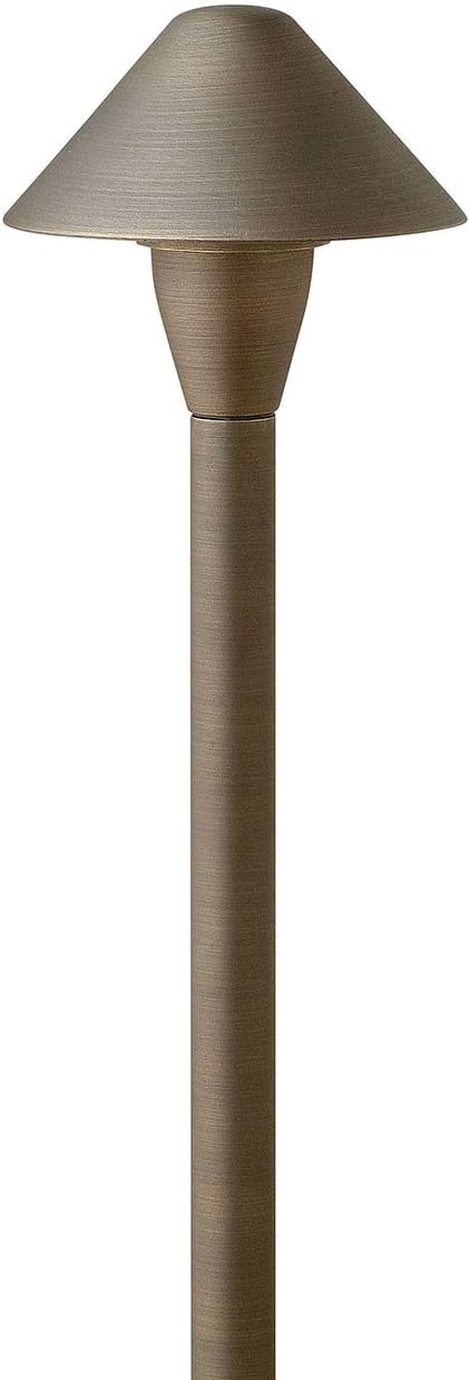Hinkley Hardy Island Springfield 16016MZ-LL Mini LED Low Voltage Landscape Pathway Light - 12v, Dimmable, Aluminum - Matte Bronze