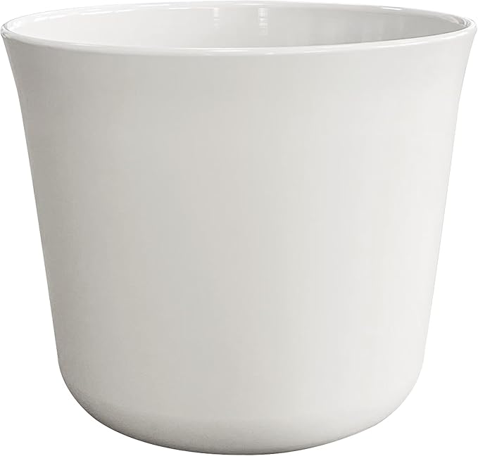 Extra Large 22in Diameter Cream Aspen Resin Planter