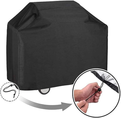 57 Inch Grill Cover for Outdoor Grill, Heavy Duty Waterproof BBQ Cover, Fade Resistant & Tear Resistant Gas Grill Cover