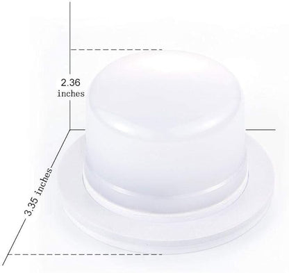 LOFTEK 1000mAh Replacement Bulb Ball, Cube and Other Shape RGB LED Lights-3.35"