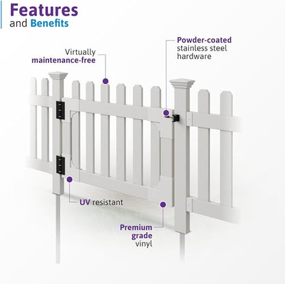 WamBam Newport Gate Kit, 33.5in H x 42in W, 1 Gate