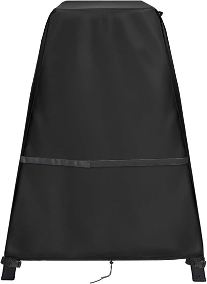 Cover for Ninja Woodfire Grill Compatible with Ninja Pizza Oven OO101 with Stand,Waterproof Covers for Ninjaa Woodfire Outdoor Grill with Adjustable Drawstrings and Buckles(Cover Only)