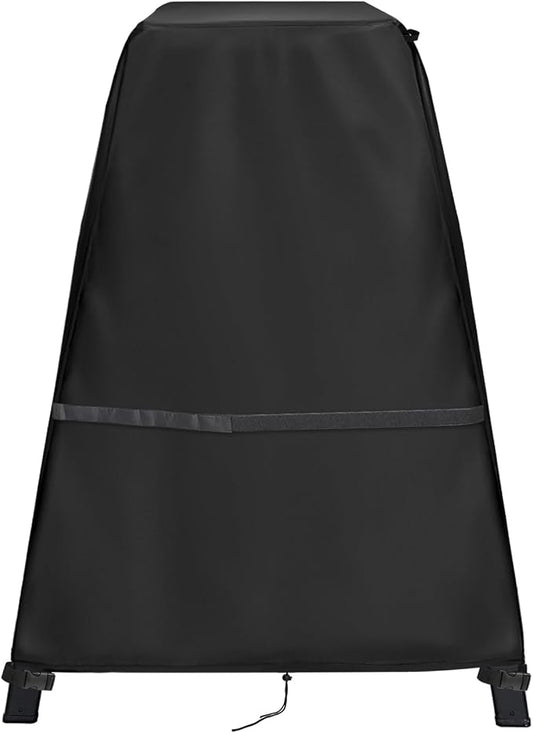 Cover for Ninja Woodfire Grill Compatible with Ninja Pizza Oven OO101 with Stand,Waterproof Covers for Ninjaa Woodfire Outdoor Grill with Adjustable Drawstrings and Buckles(Cover Only)