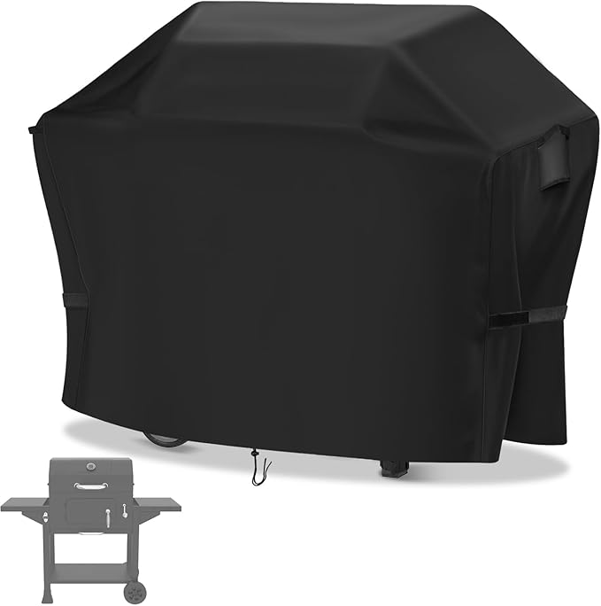 Grill Cover for Nexgrill 810-0171 Oakford Homestead 24 Inch Charcoal Grill, Waterproof Outdoor BBQ Griddle Cover, Fade-Resistant UV Resistant All Weather Protection- 53" W x 24" D x 40" H
