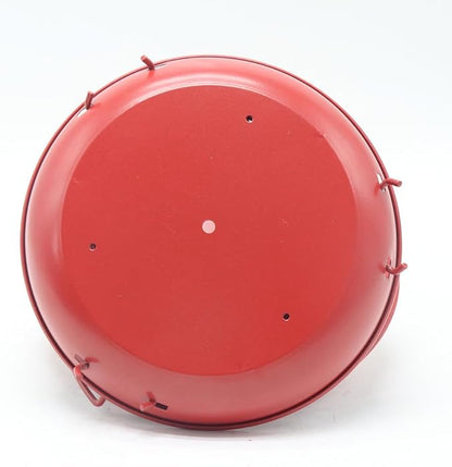 Fermus Foldable Bird Feeder, Portable and Collapsible Outdoor Metal Bird Feeder with Tray for Balcony and Backyard