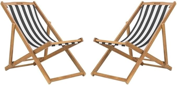SAFAVIEH PAT7040A SET2 Outdoor Collection Loren Teak